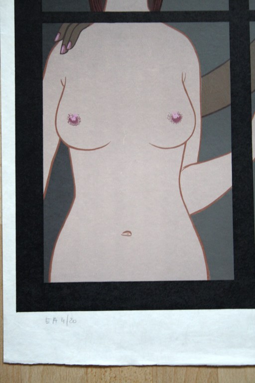 Felix Labisse, Litho op  Japans papier ; Les Adieux de Fontainebleau kopen? Bied vanaf 1!