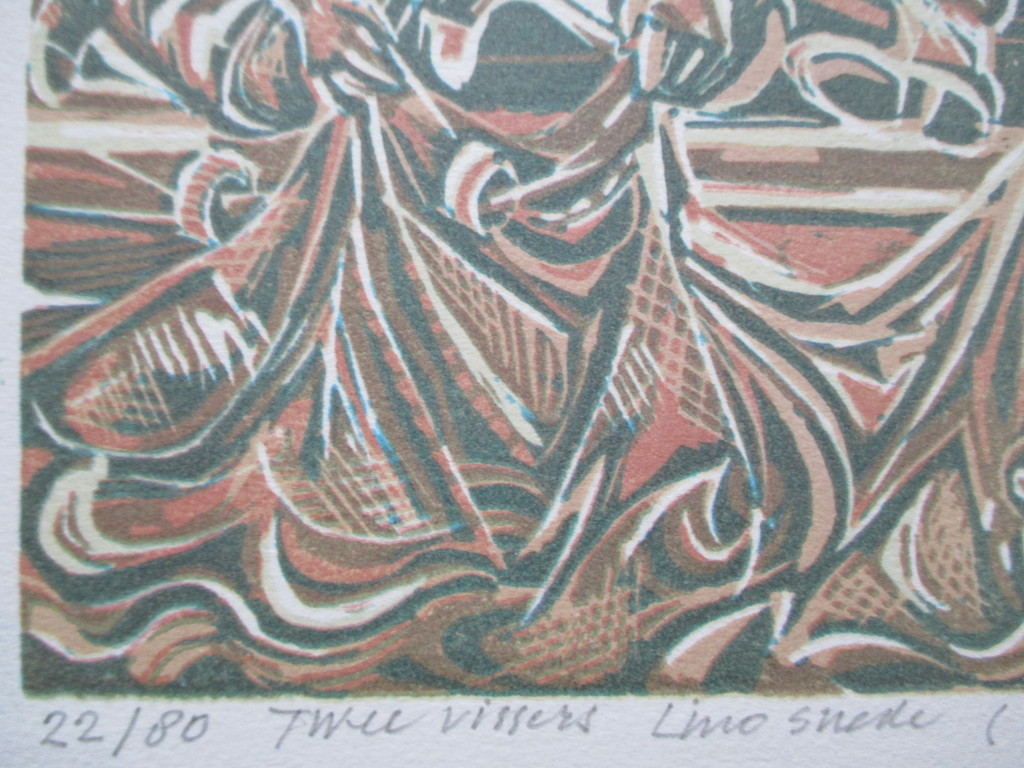 Toon Wegner, Linosnede,  kopen? Bied vanaf 30!