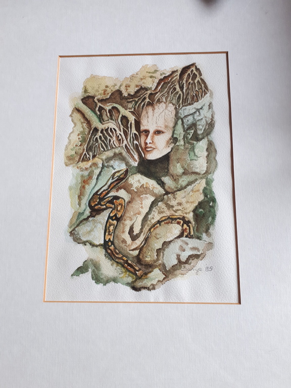 Saniye Bildircin, aquarel set getiteld Vrijheid kopen? Bied vanaf 50!