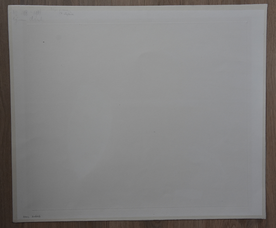 Charlotte Le Fevre ,ets # COMPOSITIE met ROOD # 1988, oplage 12 ex. mint- kopen? Bied vanaf 40!