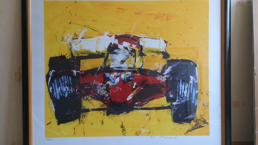 Herman Brood, zeefdruk, V12 verkocht voor € 395!