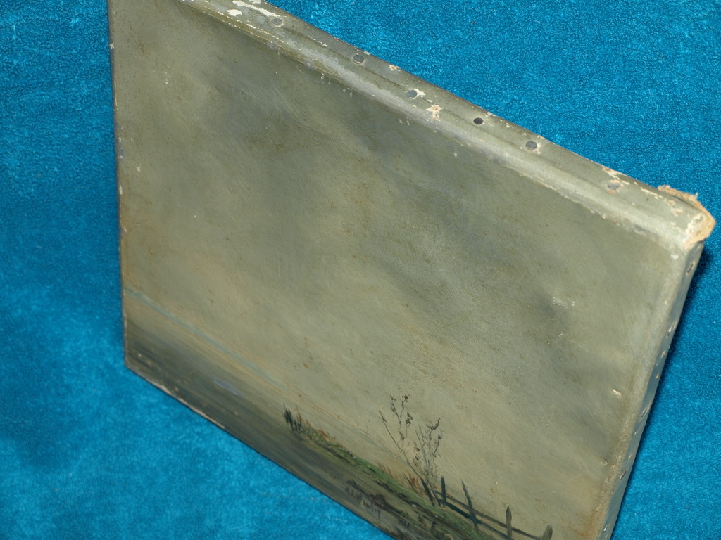 Verstild werk – Olieverf op doek – Watergezicht  – Gesigneerd - Oud kopen? Bied vanaf 65!