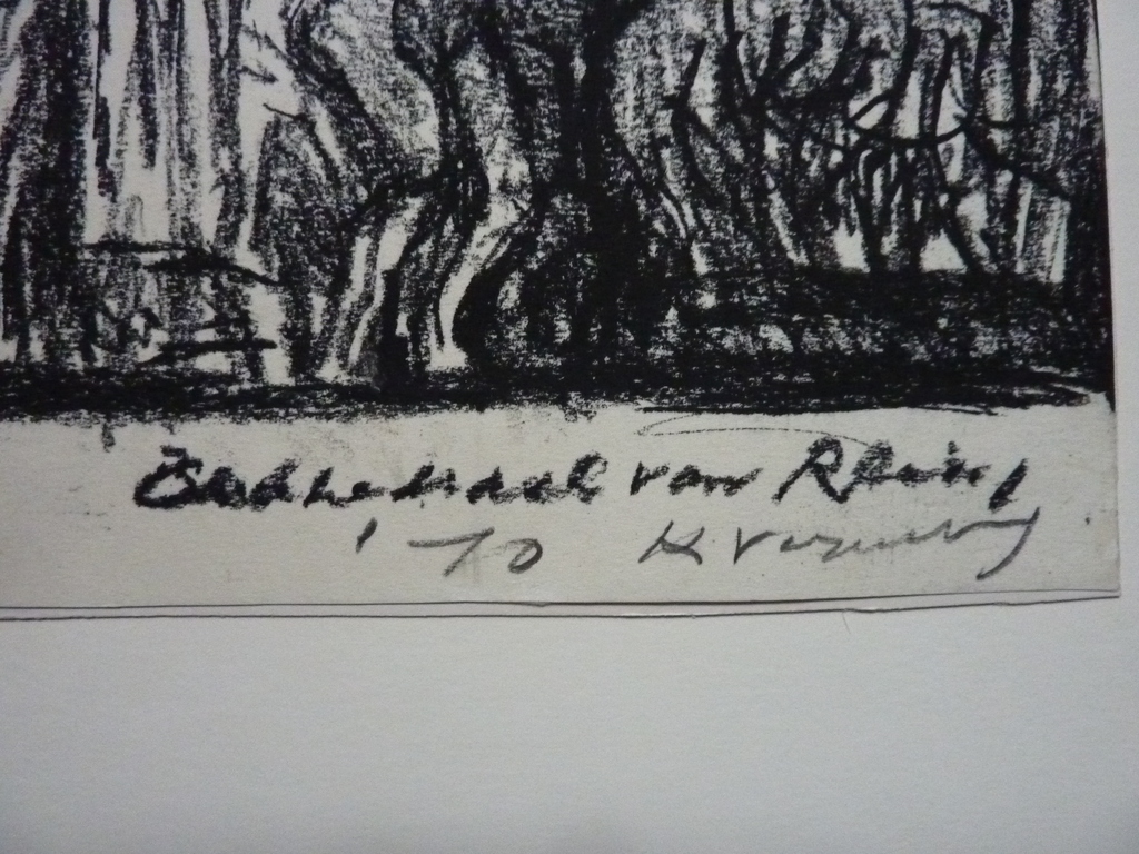 KEES VERWEY tekening "De Verdoemden" 1970 + poster tentoonstelling kopen? Bied vanaf 150!