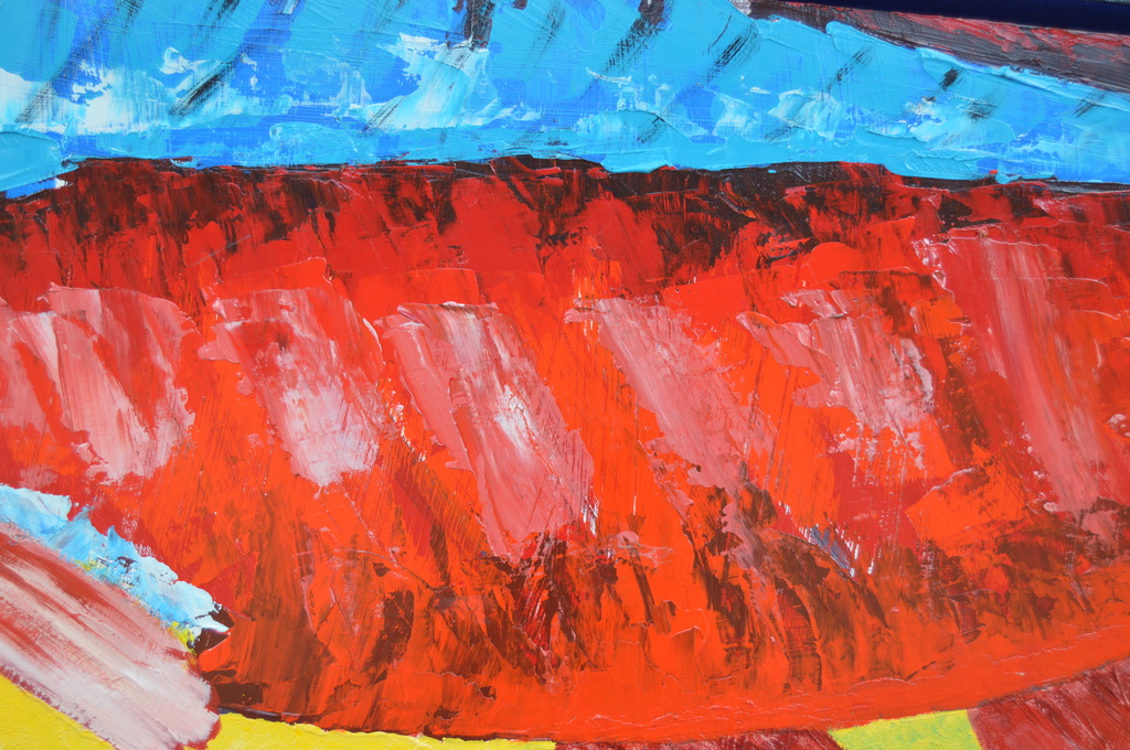 Ella Joosten: Acryl op paneel, Fancyfish kopen? Bied vanaf 150!