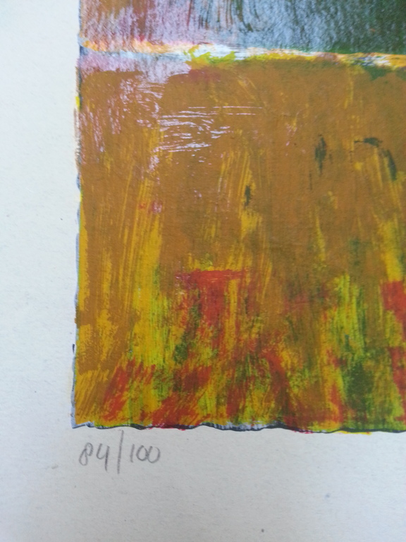 Theo Onnes, zeefdruk op handgeschept papier, titel; " Ida " kopen? Bied vanaf 50!