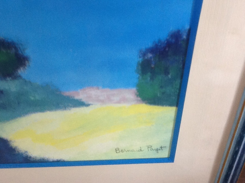 Bernard Payet : Handgesigneerde gouache. kopen? Bied vanaf 20!