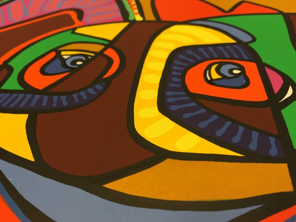 Naerebout (Marianne) | Zeefdruk 27-95 | Wearing My Own Color | 75x87 cm kopen? Bied vanaf 50!