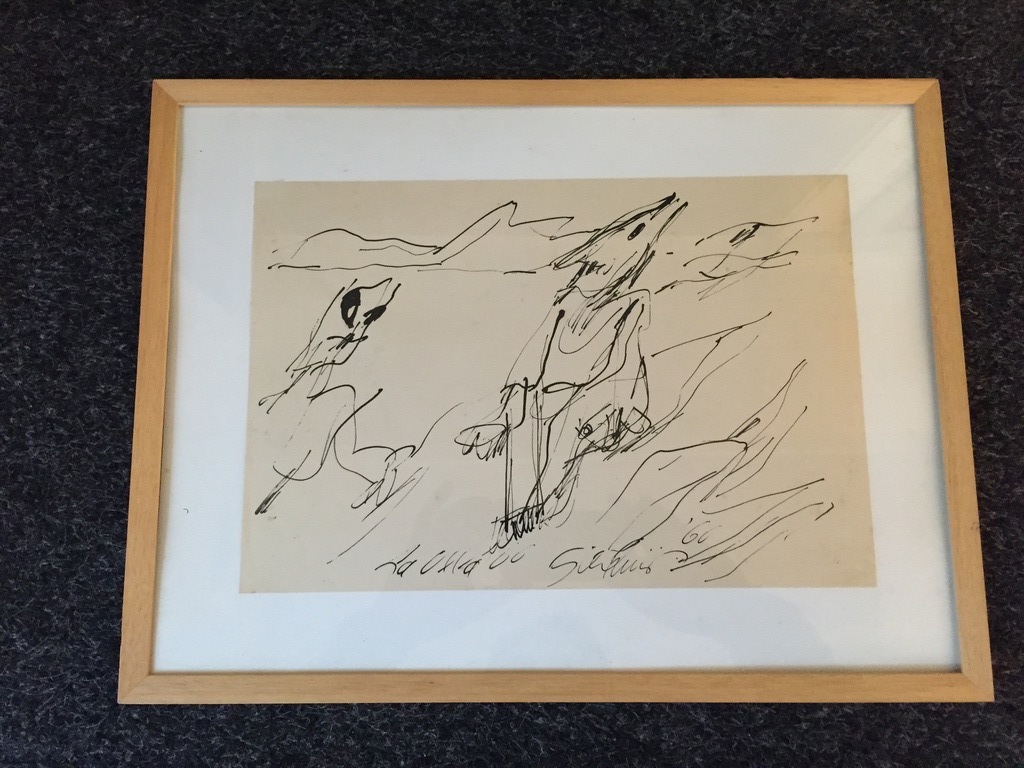 Jan Sierhuis originele inkt tekening, voorstudie.  kopen? Bied vanaf 1!