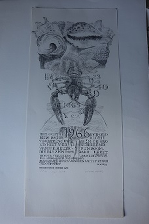 Charles Donker, compositie met tekst. kopen? Bied vanaf 30!