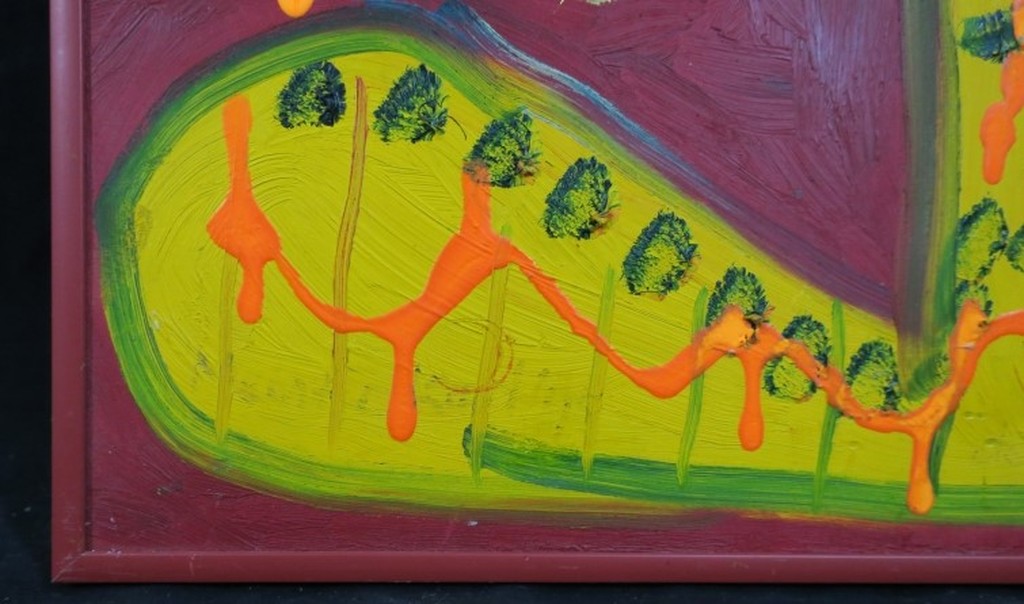 Meertje Kaal: Olieverf en Acryl op board, Verpleegster - Ingelijst kopen? Bied vanaf 1!