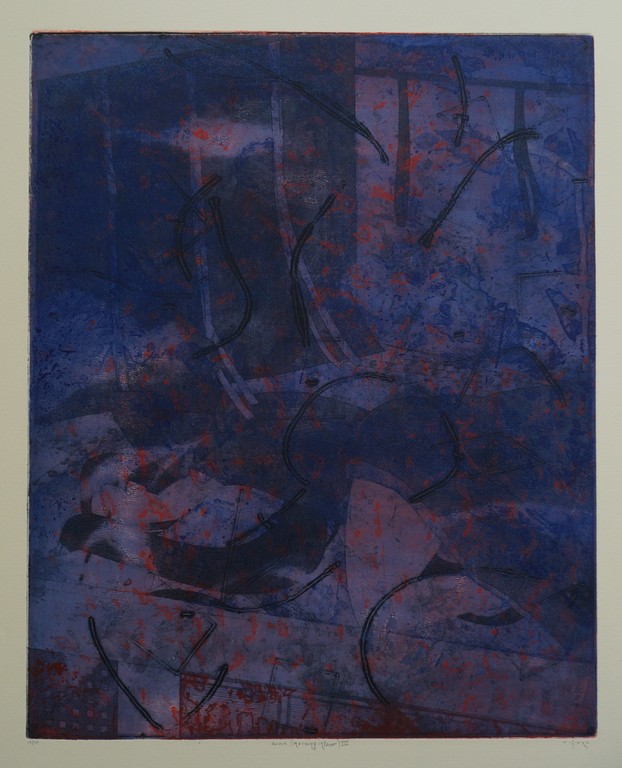 Mark Visione - gesigneerde ets - Aware (morning interior) III kopen? Bied vanaf 25!