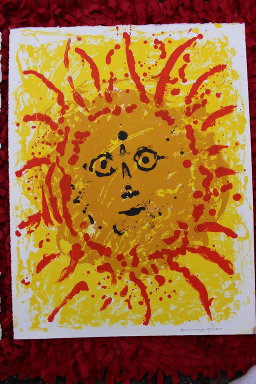 Jef Diederen (1920-2009)- gesigneerd litho - opl. 100 ex. -1996 -galerie Schoots kopen? Bied vanaf 25!