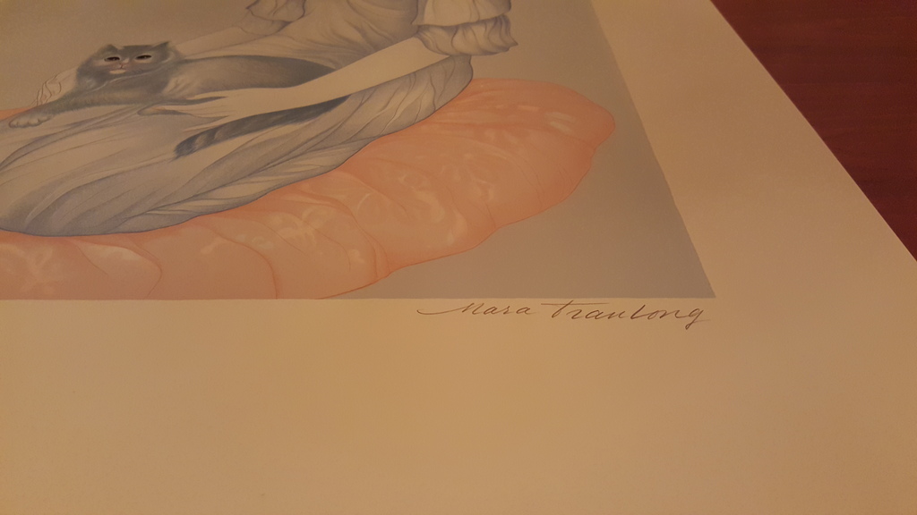 La Tendresse - lithografie - gesigneerd en genummerd - oplage 300 + EA kopen? Bied vanaf 10!