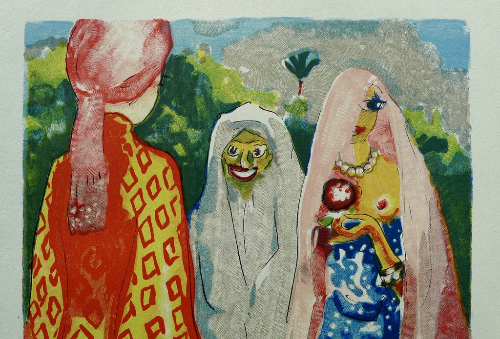 Kees van Dongen,Houtgravure :'Sett-Donia rencontre Diadème ,1001 nacht kopen? Bied vanaf 7!