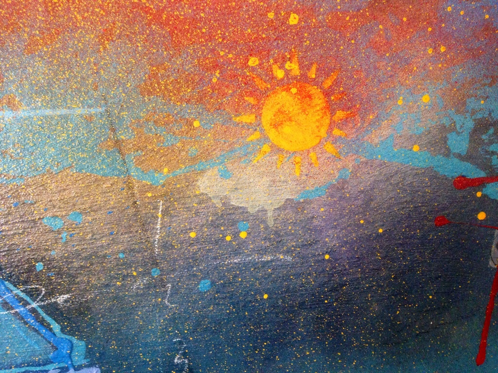 Theo koster , schilderij , blauw huis kopen? Bied vanaf 1!