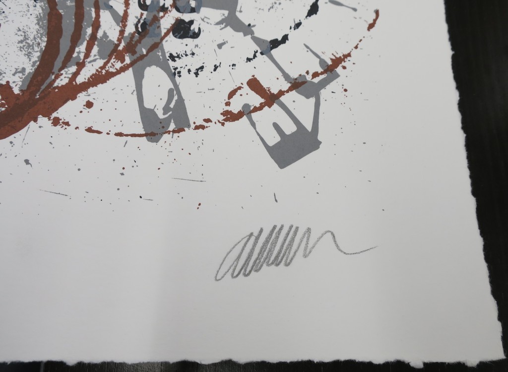 Arman: Zeefdruk, Trio a cordes II (groot) kopen? Bied vanaf 180!