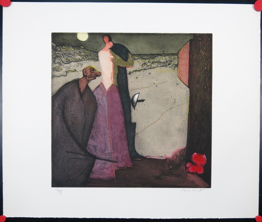 Constant: Ets en Aquatint, De liefdesverklaring van Cyrano 2 kopen? Bied vanaf 1250!