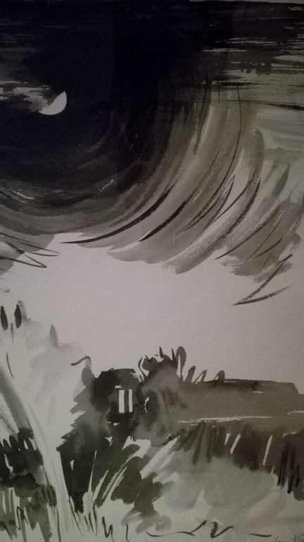 Onbekend kunstenaar, Aquarel, Landschap kopen? Bied vanaf 1!