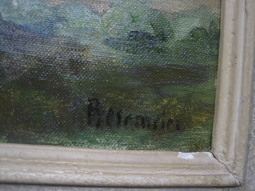 Alex C Rosemeier olieverf 1888-1992 "Bloesembomen in de Betuwe" gesigneerd  kopen? Bied vanaf 1!