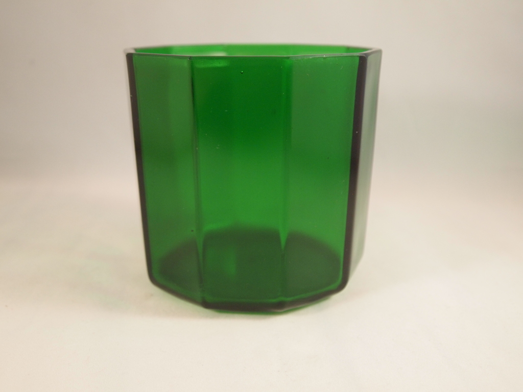 K.P.C. de Bazel voor Leerdam - groene persglazen (planten)pot kopen? Bied vanaf 30!