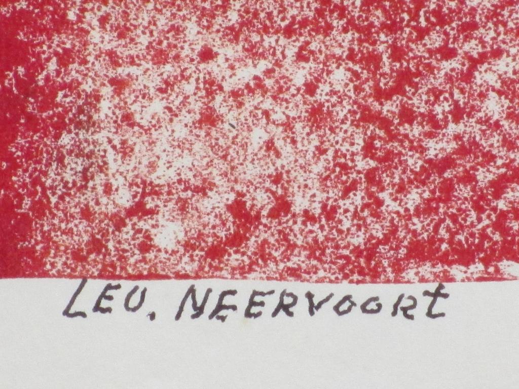 Leo Neervoort, Meisje op de schaats, Ecoline-druk kopen? Bied vanaf 1!