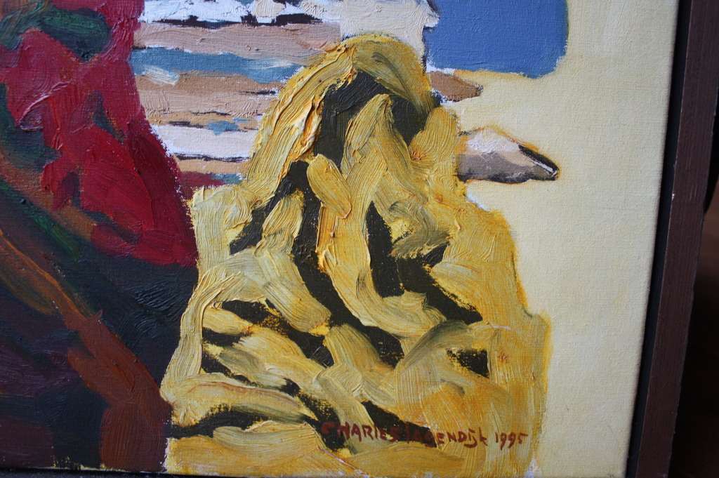  Charles Lagendijk Olieverf/acryl op doek Symphonie fantastique uit 1995 kopen? Bied vanaf 50!