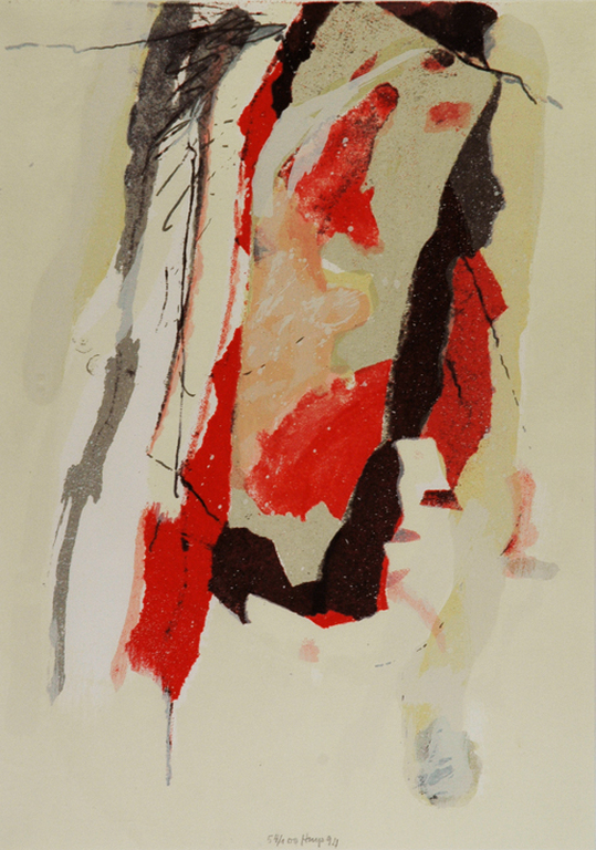 Hans Meyer Petersen: ingelijste zeefdruk, 1994 kopen? Bied vanaf 35!