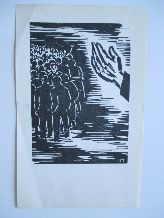 Frans Masereel, houtsnede kopen? Bied vanaf 1!