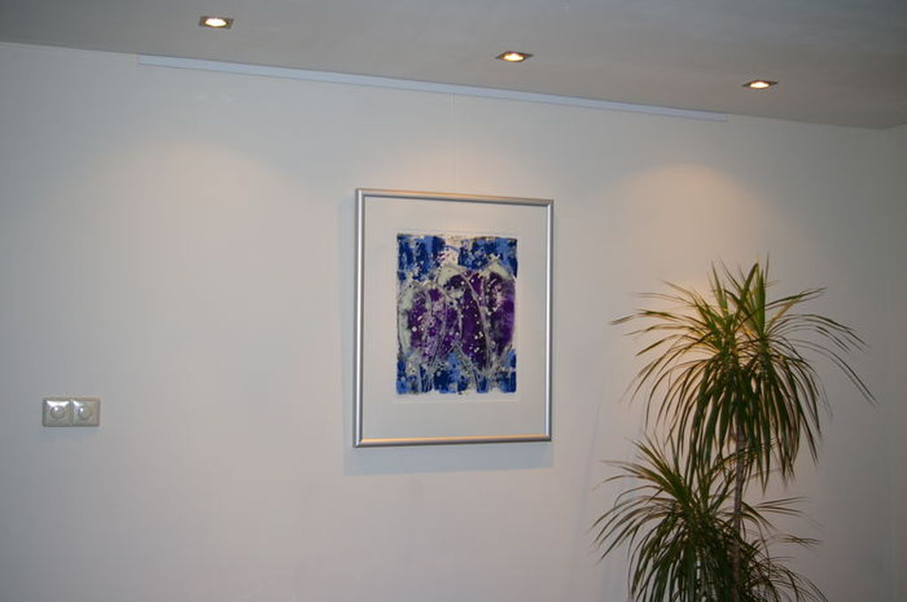 'Paarse krokus' - kleurenzeefdruk, 2000, gesigneerd, oplage 100  kopen? Bied vanaf 1!