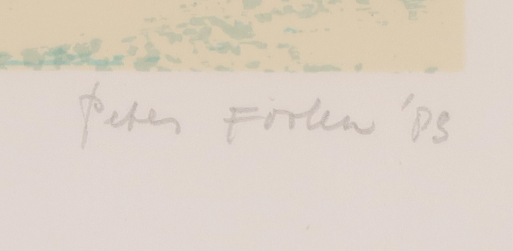 Peter Foolen: Zeefdruk, Water - Licht  kopen? Bied vanaf 1!