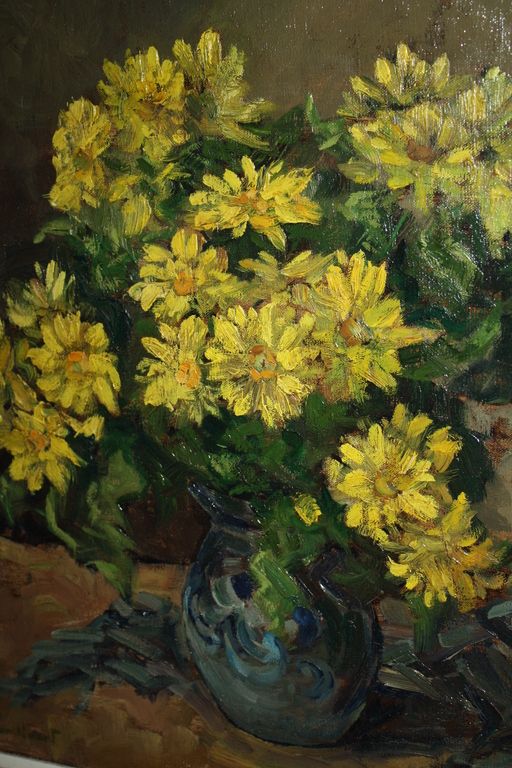 van noort BLOEMSTILLEVEN  - OLIEVERF kopen? Bied vanaf 90!