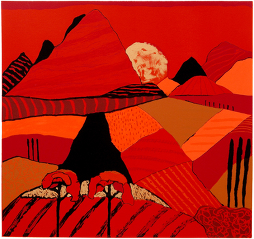 Ronald Boonacker, Una Serata Toscana,Zeefdruk verkocht voor € 130!