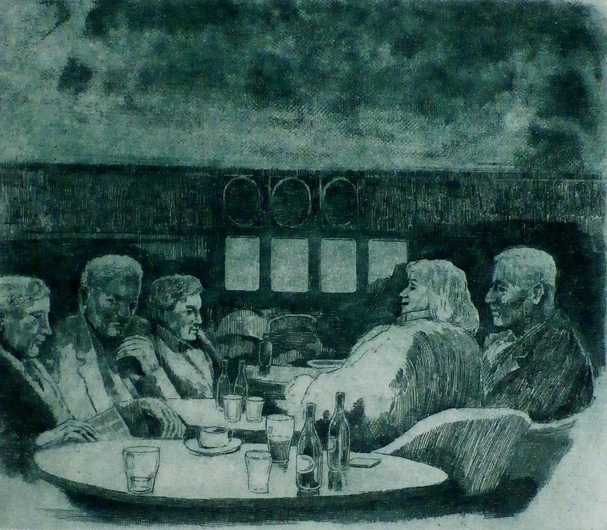 Poppe Damave - kleurenets: De nachtboot verkocht voor € 45!