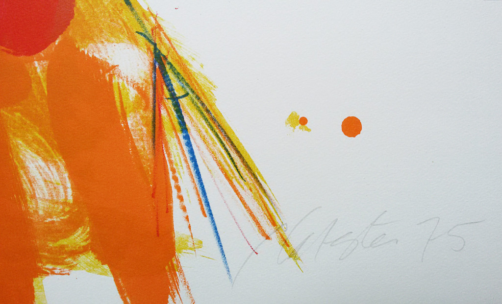 Ger Lataster - Abstracte compositie, litho kopen? Bied vanaf 95!