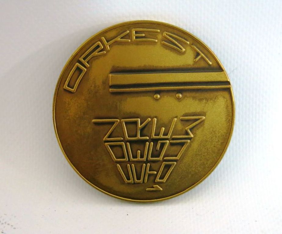 Lucie Nijland: Penning, Nederlandse Spoorwegen + Eefke Cornelissen: Penning, Concertgebouw kopen? Bied vanaf 20!