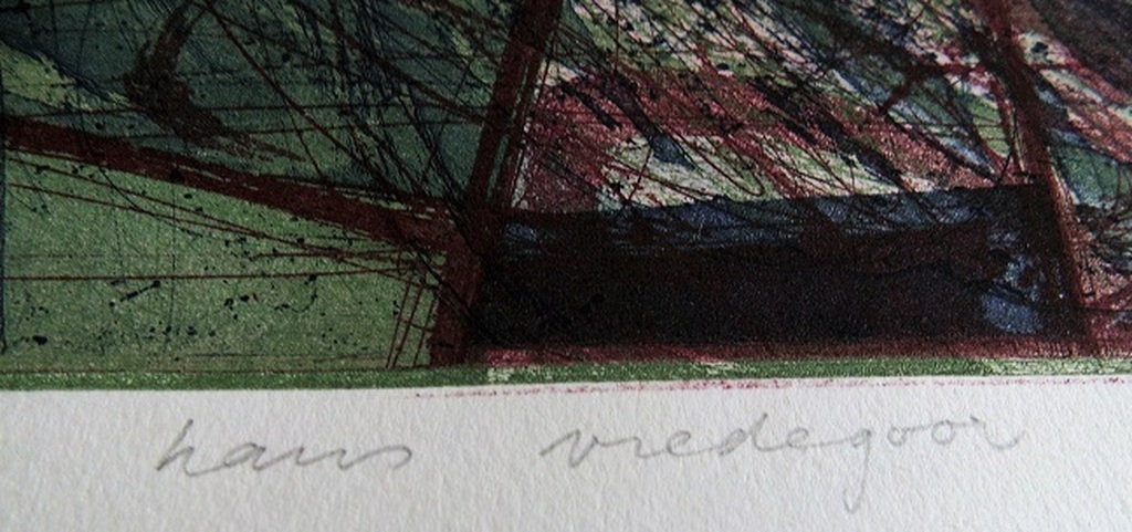 Hans Vredegoor: ets z.t. kopen? Bied vanaf 35!