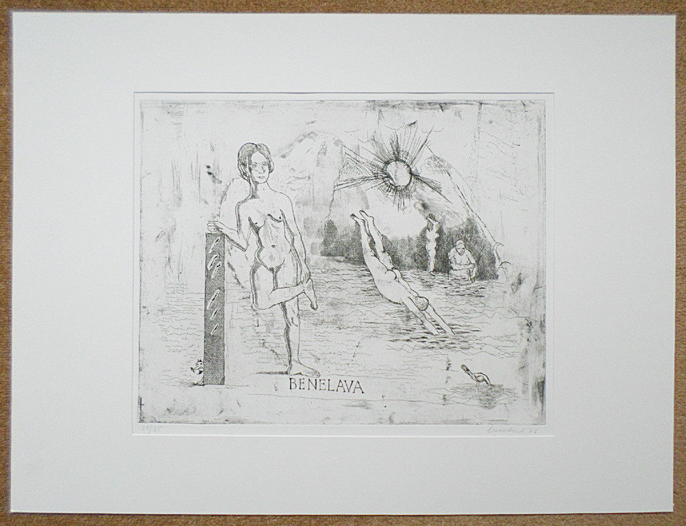 Lucebert - Benelava, ets (kleine oplage) kopen? Bied vanaf 175!