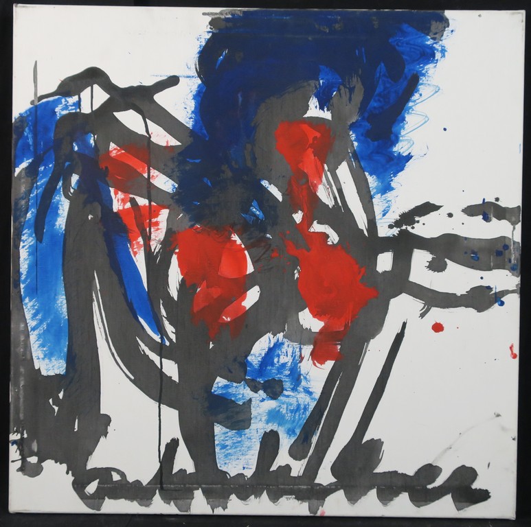 Anton Heyboer: Olieverf op doek, Vrouw (4) verkocht voor € 220!