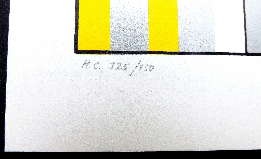 Alexius Huber - gesigneerde Litho - titel: Motiv III kopen? Bied vanaf 1!