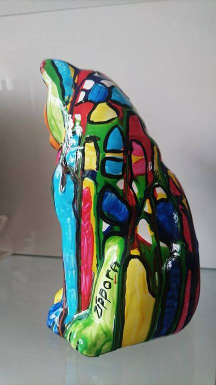 Zippora Meijer  Sculpture  Happy Cat kopen? Bied vanaf 40!
