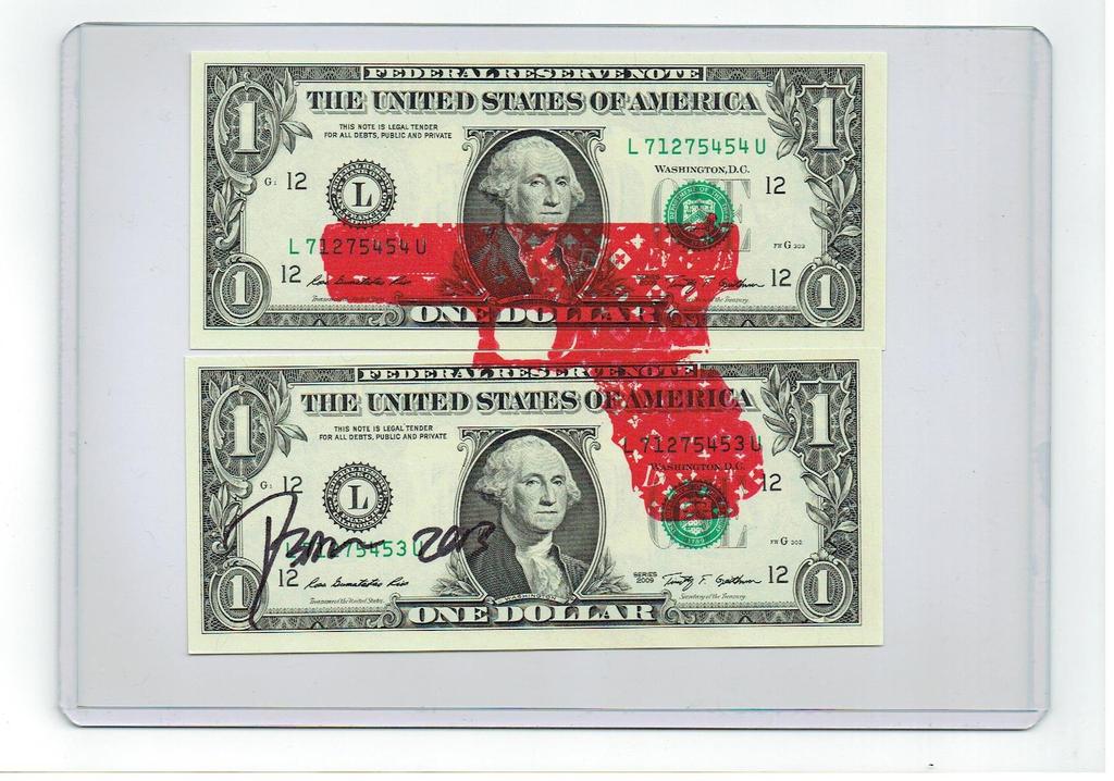 Death NYC-"Gun" - 2013,gesigneerd, met COA  kopen? Bied vanaf 1!