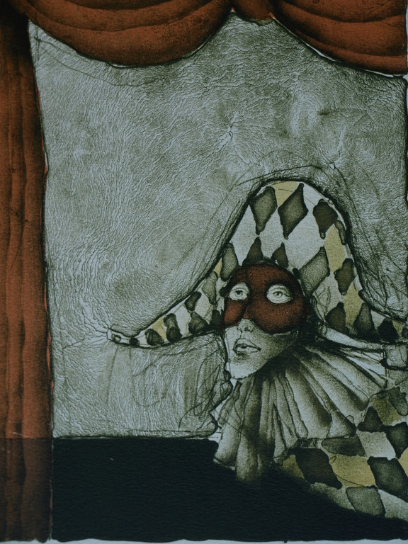 Vladimír Suchánek (1933) : Litho – Nar – Gesigneerd & ingelijst  verkocht voor € 45!