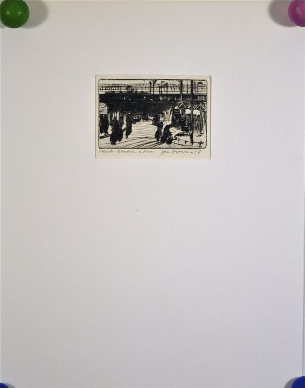 Jan Stroosma: Ets. Centraal Station Amsterdam kopen? Bied vanaf 70!