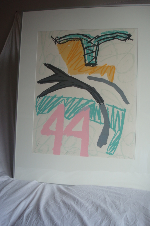 LUUK DE WEERT - '44' - Zeefdruk kopen? Bied vanaf 30!