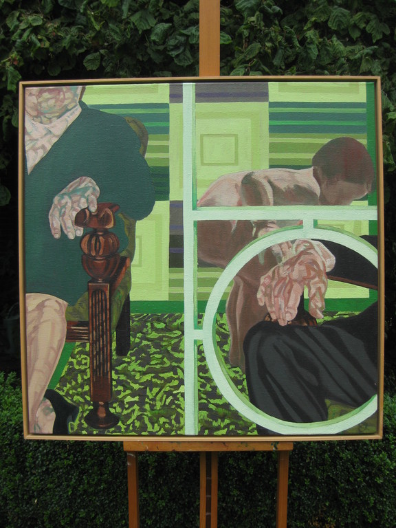 Jose Kolijn: Olieverf, Shanghai-made movie verkocht voor € 200!