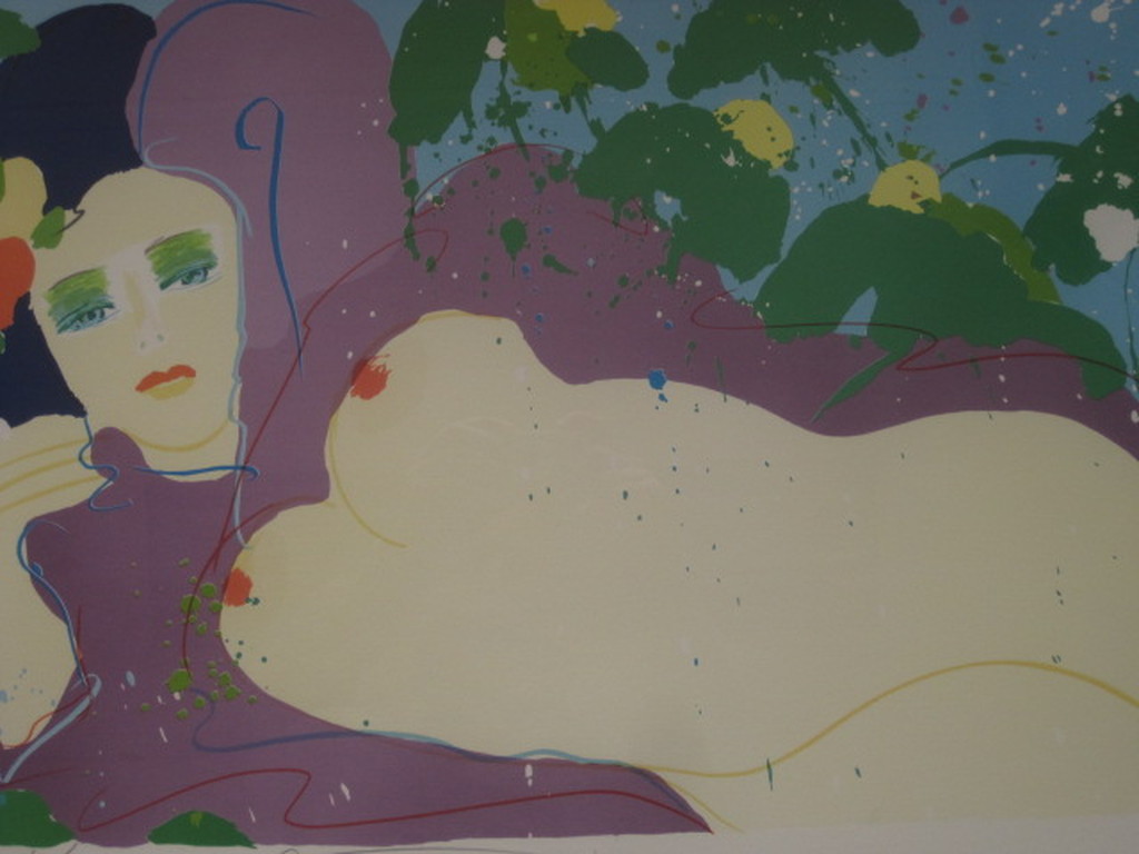 Walasse Ting (1929-2010) COBRA Litho "Grape Flavor" 194/200 handgesigneerd kopen? Bied vanaf 1!