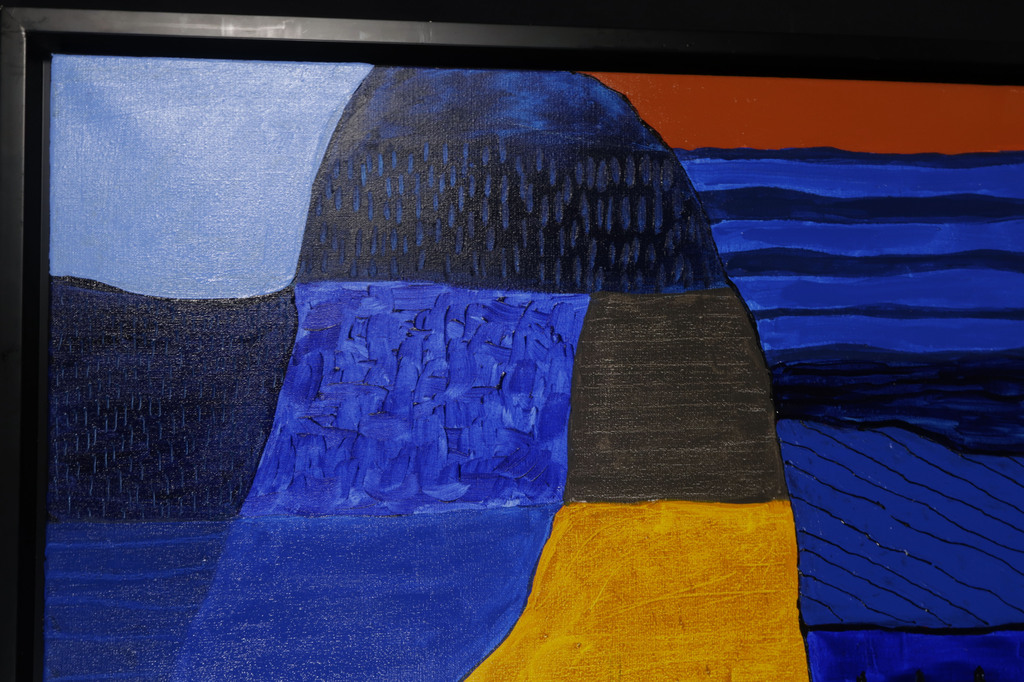 Ronald Boonacker: Acryl op doek, Italy - Ingelijst (Groot) kopen? Bied vanaf 300!