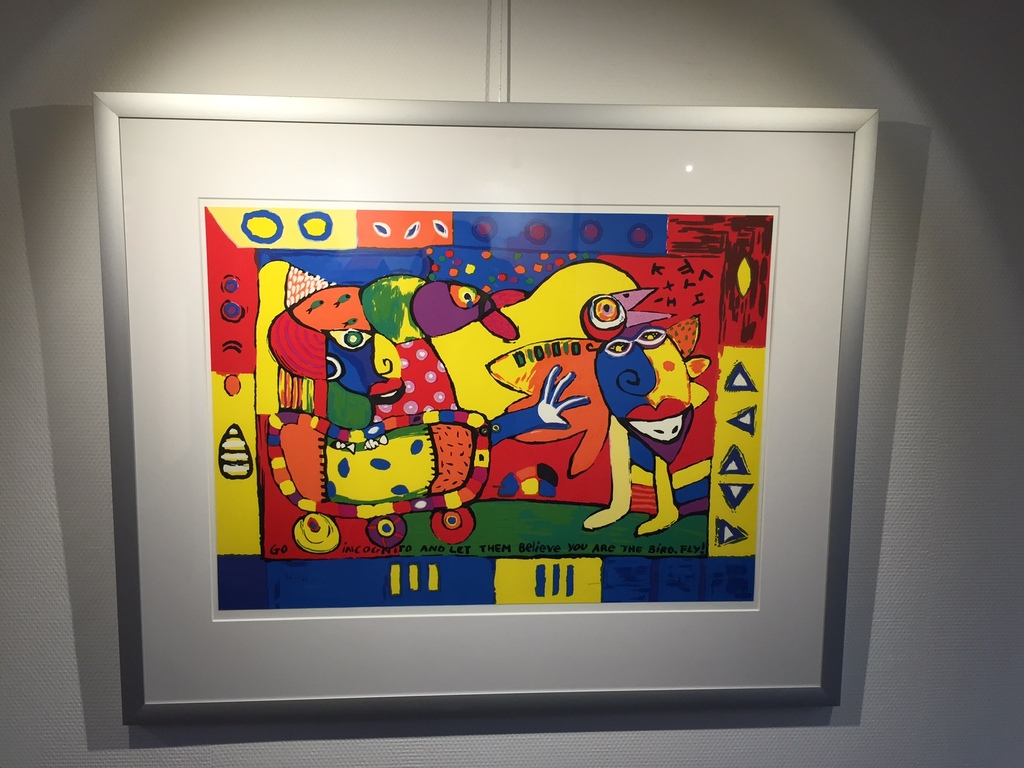 Simon & Bruno - You are the bird - kleuren zeefdruk - gesigneerd - oplage 160 kopen? Bied vanaf 1!