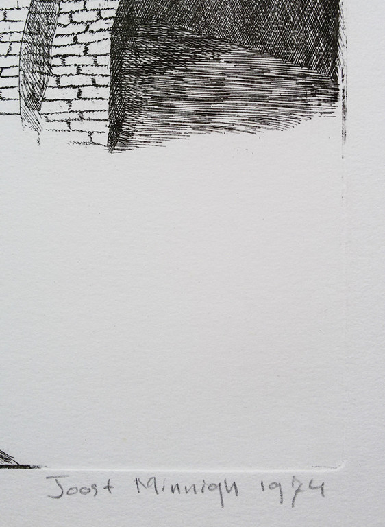 Joost Minnigh - De Kat van het Colosseum, ets kopen? Bied vanaf 40!