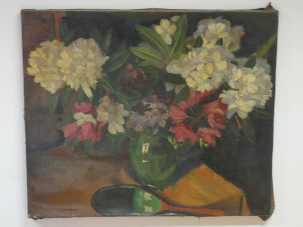 G. Wildschut 1883-1966 Larense School olieverf "Stilleven bloemen" 1920 kopen? Bied vanaf 1!